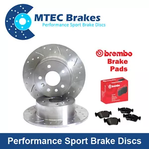 Discos de freno delanteros y pastillas Brembo 286 mm BMW Z3 1.8 ROADSTER E36 E37 99-01 - Imagen 1 de 4