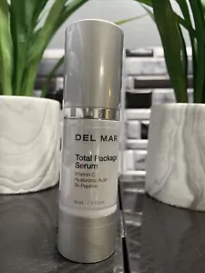 DEL MAR LABS Total Package Serum w/ Vitamin C & Hyaluronic Acid Tri-peptide - Picture 1 of 2
