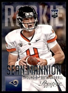 2015 Panini Prestige Sean Mannion Rookie St. Louis Rams #281