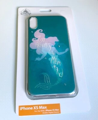 NUEVA FUNDA DE TELÉFONO DISNEY PARKS D-TECH ARIEL LITTLE MERMAID SE ADAPTA A iPHONE XS MAX  Foto 1 de 3