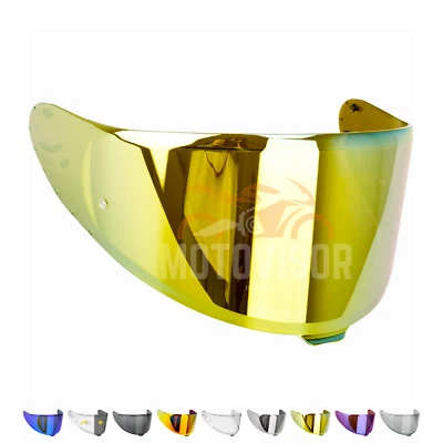 Visiera per Shoei NXR2 Oro Compatibile Z8 X-15 CWR-F2 Pinlock Ready - Immagine 1 di 4