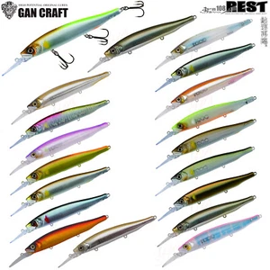 Gan Craft Rest Ayuja 108 14 g Colores Surtidos Flotación Lenta Minnow - Imagen 1 de 19