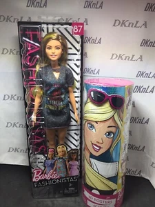 Barbie Fashionistas #87 Original Body Type Wearing T-Shirt Dress & Activity Set - Picture 1 of 12