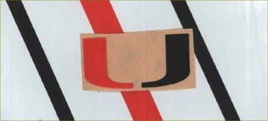 Wie Miami Football Helm Aufkleber - Bild 1 von 3
