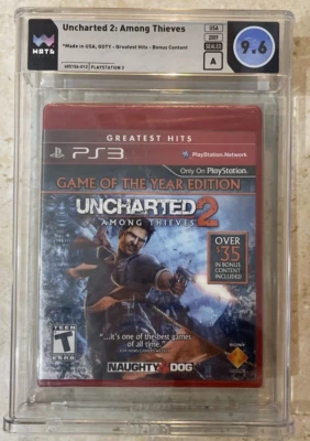 Uncharted 2: Among Thieves: GOTY Playstation 3 PS3 Graduado WATA 9.6 A Nuevo Precintado - Imagen 1 de 2