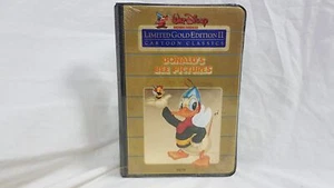 Walt Disney Donald's Bee Pictures Rare Sealed Beta Tape Limited Gold Edition II - Picture 1 of 6