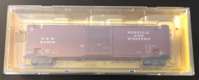 Kadee HO Norfolk & Western 50’ PS-1 Boxcar, #6016, Road #54818. NIB - Image 1 of 2
