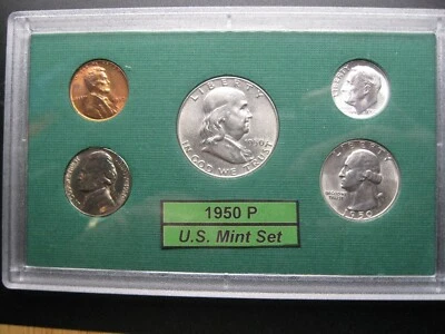 1950 P US Mint Set Brilliant Uncirculated! - Image 1 of 4