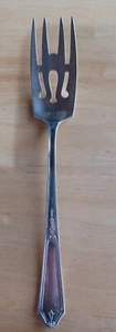 Vintage J. S. Co. Sterling Silber Serviergabel. Seltene 45 Gramm 7-1/8 Zoll lang - Bild 1 von 3