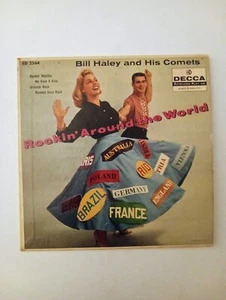 Bill Haley & His Comets Rockin' Around the World EP Record & Cover ED 2564 - Bild 1 von 9