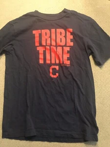 Boys Cleveland Guardians  Tribe Large L Shirt - Picture 1 of 1