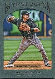 2011 Topps Gypsy Queen #8 Troy Tulowitzki Colorado Rockies