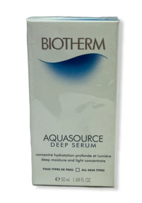 Biotherm AQUASOURCE Deep Serum (All Skin Types) 50ml/1.69fl.oz. New In Box - Image 1 of 2