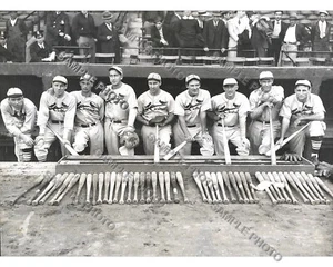 1934 ST. LOUIS CARDINALS BASEBALL THE GAS HOUSE GANG 8x10 TEAM PHOTO - Bild 1 von 1