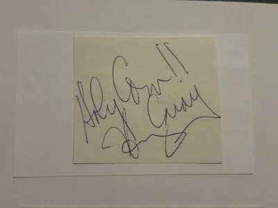 Harry Caray Signed Index Card 3x5 Cut JSA LOA Chicago Cubs HOF - Image 1 of 3