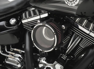 Limpiador de aire de alto flujo Trask Performance Assault Charge Harley-Davidson TM-1020RC Foto 1 de 4