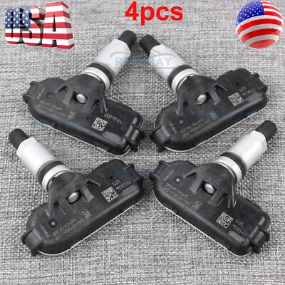 4pcs 52933-3X300 Tire Pressure Sensor TPMS For Hyundai Elantra KIA RIO 2012-14 - Изображение 1 из 4