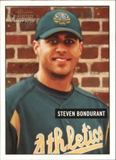 2005 (ATHLETICS) Bowman Heritage #288 Steven Bondurant FY RC