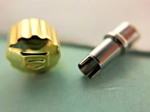 CORONAS DE FÁBRICA TAG HEUER ACERO O AMARILLO CON ESTUCHE TUBO 5.1X4.0MM #15 - Imagen 1 de 4
