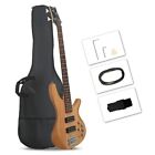 Hot Sale 44 Inch Gib 5 String H-H Pickup Laurel Wood Fingerboard Electric Bass