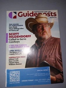 Guideposts Magazine February March 2023 Johnny Cash Max Lucado Label Cut Off - Picture 1 of 1