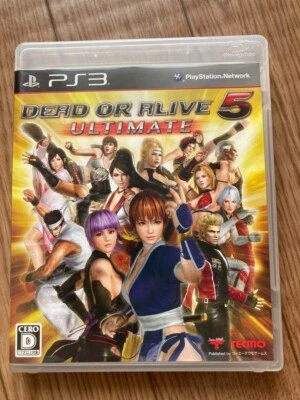 DEAD OR ALIVE 5 Ultimate Tecmo Sony Playstation 3 PS3 Japanese From Japan Used - Image 1 of 4