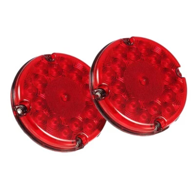 12V 24V 2x17LED Side Marker Light Tail Signal Lamp Fit for Truck RV UTV Trailer - Image 1 of 4