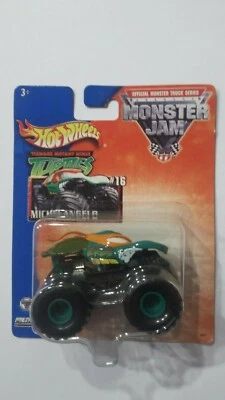 Hot Wheels 1/64 Monster Jam #16 Teenage Mutant Ninja Turtles Miguel Ángel - Imagen 1 de 2