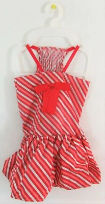 Платье Martha Stewart Pets красное в полоску - L - Изображение 1 из 2