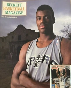 Beckett Basketball Monthly Magazine Issue # 5 Nov / Dec 1990 David Robinson - Picture 1 of 1