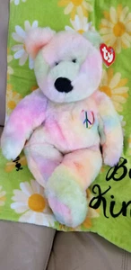 Beanie Babies PEACE LARGE 21" Mint Condition Adorable VERY LARGE - Picture 1 of 4