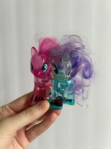 My Little Pony Water Cutie 2014 Blue Pink Ponies Hasbro - Picture 1 of 8