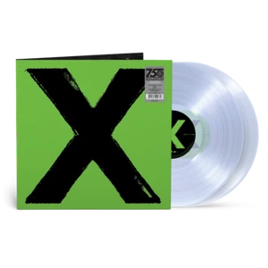 Ed Sheeran - X (Atlantic Records 75th Anniversary) Clear 2LP Vinyl 12" Album - Picture 1 of 2