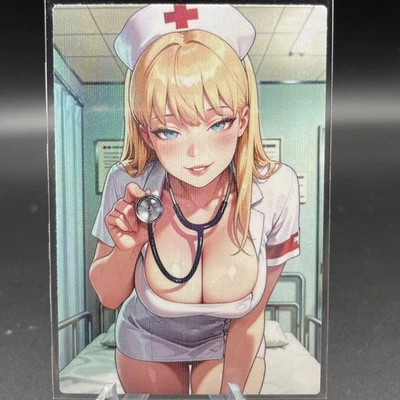 Super Girl Anime Waifu Card Doujin ACG Goddess Holo - Image 1 of 4