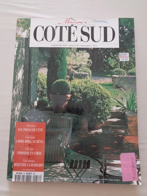 MAISONS COTE SUD MAGAZINE 1999 French Home Decor Interior Design Architecture - Image 1 of 4