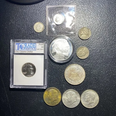 💎 ESTATE SALE Coins Silver Lot .999-90%-40% Plus Nice Starter Set - Image 1 of 4