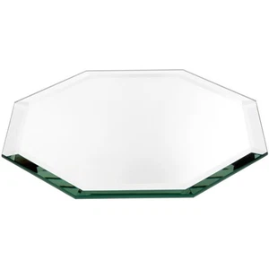 Plymor 8" Octagon, 5mm Thick Beveled Glass Mirror - Picture 1 of 1