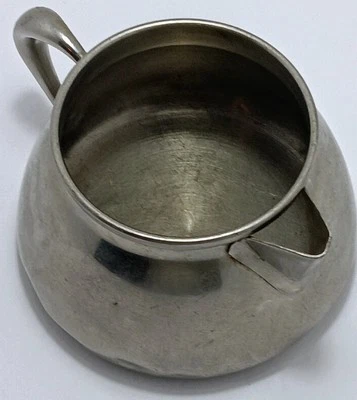 Винтажный 1949 Polar из нержавеющей стали сливочник сироп горшок США столовая кувшин изящный - Изображение 1 из 4