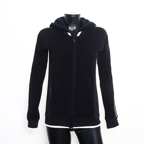 Giacca da pista CHANEL Sports Line COCO Mark logo taglia:38 Parker nero WS11117