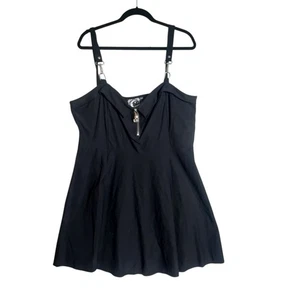 Killstar schwarzes Fit and Flare Minikleid Größe 4X - Bild 1 von 9