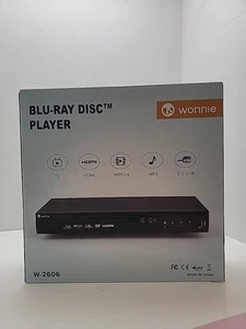 Wonnie W2606 Reproductor Blu-Ray DVD para TV, Reproductor Blu-Ray Usado - Imagen 1 de 3