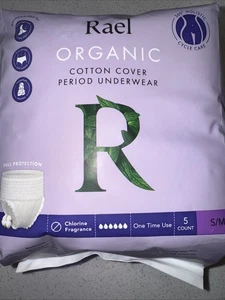 Ropa interior de época orgánica Rael S/M cubierta de algodón desechable de un solo uso 10 unidades - Imagen 1 de 11