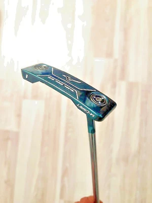 Mizuno M-Craft 1 Blue ION Putter 34 " inch unisex Slant Neck RH Stahl steel - Bild 1 von 4