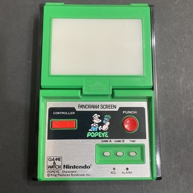 Rare Vintage Nintendo Popeye EG-92 Panorama Screen Game & Watch&nbsp;Excellent&nbsp;Shape