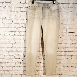 Ralph Lauren Black Label 105 Cigarette Jeans Women 8 Tan Camel Skinny Denim - Picture 1 of 17