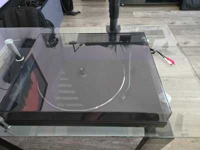 Tocadiscos Sony negro PS-LX310BT transmisión por correa automático con Bluetooth, USB y cartucho Foto 1 de 2