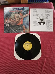 Aftermath Straight From Hell 1985 Private Metal LP Hard Rock Thrash Rare-VG/VG+ - Picture 1 of 5