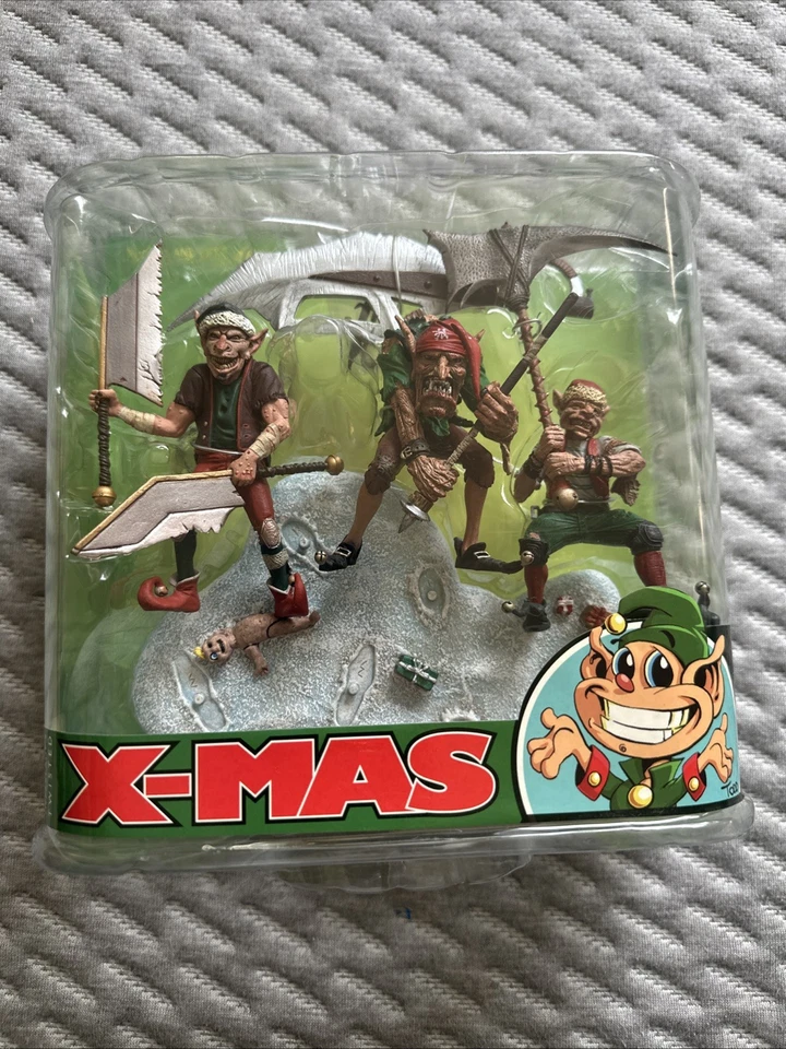 McFarlane X-Mas Monsters Twisted Christmas Santas Little Helpers - Image 1 of 4