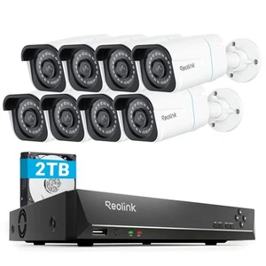 Reolink Home PoE Outdoor Security System 8CH 12MP NVR Bundle with 4KCamera 810A - Picture 1 of 18