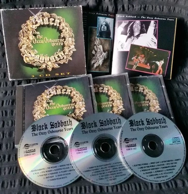 BLACK SABBATH  - 3CD The Ozzy Osbourne Years. Rare complete Issue. TRACKED SHIP. - Bild 1 von 3